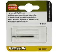 Proxxon Fraise multifonction en carbure 3 mm – 1 pièce