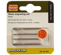 Proxxon Meules pour verre Micromot 2228920 – Lot de 4 – Blister