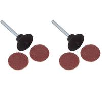 PROXXON 2228982 - Set 10 discos lija 18 mm, Rouille/Noir. (Lot de 2)