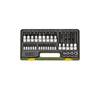 Proxxon 23290 Coffret Clés A Douille Hexagonales Et Torx 41 Pièces 1/4"" Et 1/2""