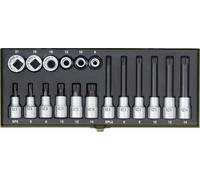 PROXXON 2223296 - Estuche especial 1/2" spline 18 pcs