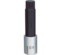 Proxxon 23378 Embout 1/2 pouce à dents multiples VZ 18, 100 mm de long