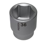 Proxxon 23429 Douille 1/2" Gris, 36 mm