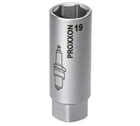 PROXXON 23445 ouille profonde 1/2 pour bougies, 19 mm