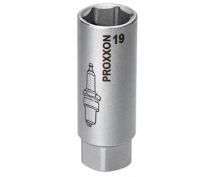 PROXXON 23445 ouille profonde 1/2 pour bougies, 19 mm