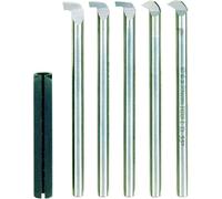 jeu de 5 burins HSS + adaptateur