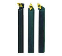Proxxon 24555 Jeu de porte-plaquettes en acier avec plaquettes carbure 8x8mm pour tour PD230/e & PD250/e