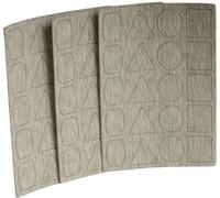 PROXXON 2228824 28824 Replacement Sanding Paper for PS 13 K 240 3 Sheets, Metall