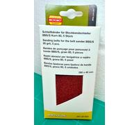 Proxxon Bande abrasive 40 x 260mm (Lot 5) - 80g 28922 BBS/S Grain 80
