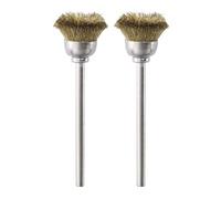 PROXXON 28963 - Brosses en laiton en forme de pinceau rond, 2 unités