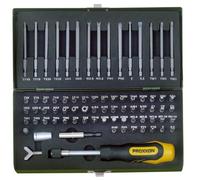 Proxxon Coffret d'embouts de sécurité et spéciaux 1/4" (75P)