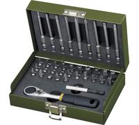 PROXXON Coffret pour Mécanique de Précision avec Cliquet 1/4" MICRO & Embouts, 36 pièces - 1 kit