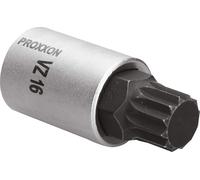 Proxxon Dent multiple 1/2 VZ 16, longueur 55 mm, en acier au chrome-silicium-molybdène