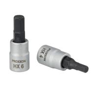 Proxxon Douille à cliquet 1/4 pouce, hexagone intérieur 5 mm, L 32,5 mm, blister Quantité:1