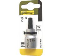 PROXXON 2223493 - Vaso 1/2"+ punta tx 45 l/55" argent/vert