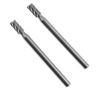 Proxxon Embouts de fraise en acier wolfram-vanadium, 3 mm, 2pcs