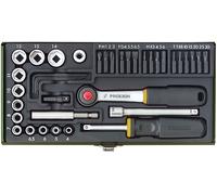PROXXON Ensemble De Visseuses 1/4", 39 Pz. CrV 23070