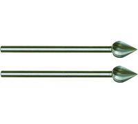 Proxxon Fraise Flamme (acier au tungstène-vanadium) Largeur 6 mm, queue 2,35