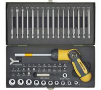 Proxxon Industrial 23104 Jeu d'embouts 54 pièces 6 pans intérieurs (TX), 6 pans