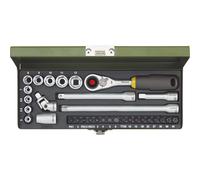 Proxxon Industrial Douille métrique 1/4 (6.3 mm) 32 pièces 23078