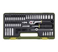 Proxxon Industrial Jeu de clés à douille métrique 1/4 (6.3 mm) 50 pièces 23280