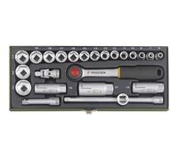Proxxon Industrial Jeu de clés à douille métrique 3/8 (10 mm) 24 pièces 23110