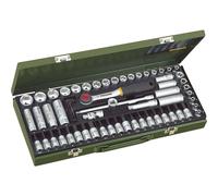 Proxxon Industrial Jeu de clés à douille métrique 3/8 (10 mm) 65 pièces 23112