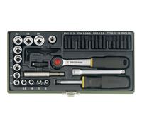Proxxon Industrial Jeu de douilles-embouts métrique 1/4 (6.3 mm) 39 pièces