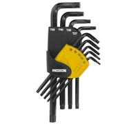 PROXXON 2223944 - Juego 9 llaves torx tx 8-50
