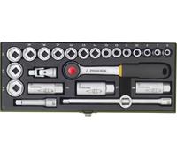 Proxxon Industrial Jeu de clés à douille métrique 3/8\ (10 mm) 24 pièces 23110