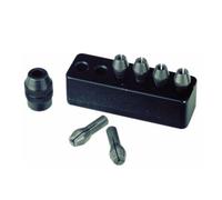 Proxxon Proxxon Pinces de serrage en acier MICROMOT, 6 pièces de 1 à 3,2 mm, avec support Quantité:1