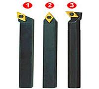Proxxon Jeu de supports en acier 10x10x90 avec plaquette réversible en carbure 24556