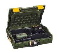 Proxxon Kit de base de batterie LBX/A (L-Boxx avec 2 batteries 2,0 Ah, tension 12,6 V, mallette pour outils électriques) 29900