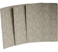 Proxxon Papier abrasif de rechange pour PS 13, K 400, 3 feuilles, 28826
