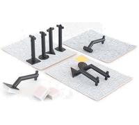 PROXXON Patins de Ponçage Flexibles pour Ponceuse PS 18 - grain fin