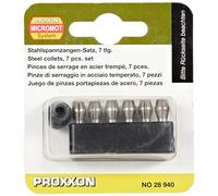 PROXXON PINZAS-MANDRINO 28940-28492-2 Noir/Argenté