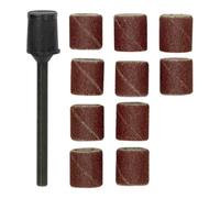 Proxxon Proxxon Bandes abrasives Ø 10 mm, 10 pièces, grain 150, avec cylindre abrasif Quantité:1