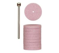 Proxxon Proxxon Disques abrasifs en corindon, 22 mm, 10 pièces avec support Quantité:10