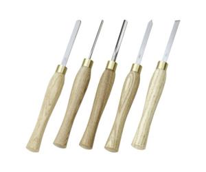 Proxxon Proxxon Jeu de ciseaux à bois HSS, 5 pièces dans un coffret en bois Quantité:1