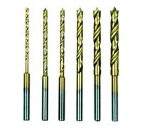 Proxxon Jeu de forets hélicoïdaux HSS, pointe de centrage, 1,5–4 mm, 6 pièces