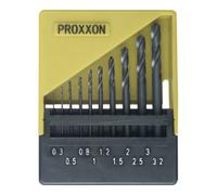 Proxxon Proxxon Jeu de forets hélicoïdaux HSS, DIN 338, 0,3 à 3,2 mm, 10 pièces Quantité:1