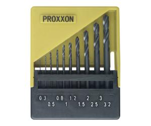 Proxxon Proxxon Jeu de forets hélicoïdaux HSS, DIN 338, 0,3 à 3,2 mm, 10 pièces Quantité:1