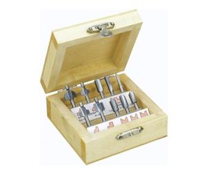 Proxxon Proxxon Jeu de fraises à profiler le bois, 10 pces Quantité:1