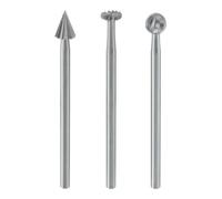 Proxxon – Jeu de 3 fraises fines 2228720 Ø 2,3 mm Micromot