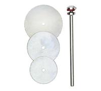 Proxxon Proxxon Lames de scie à tronçonner, 1 pièce chacune 16, 19, 22 mm + 1 support Quantité:1