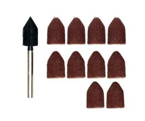 Proxxon Proxxon Porte-capsules abrasives, 9 mm, 5 capsules abrasives grain 80 + 150 chacune Quantité:1