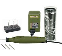 PROXXON Set Complet de Gravure avec "Verre d'Essai" GG 12 - 1 kit