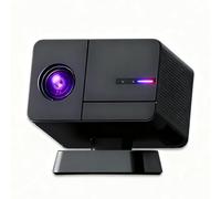 Proyector 4K intégré 36000+ Jeux avec 14 émulateurs, projecteur de Film Android 11 Support OTA Mise à Jour en Ligne,Blanc