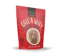 Prozis Avoine Complète Instantanée et Whey 1250 g Chocolat et Noisettes