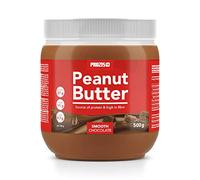 Prozis Beurre de Cacahuète au Chocolat 500 g Onctueux Texture Délicieuse et Lisse - Source Naturelle de Protéines - Convient aux Régimes Vegan, Kosher et Halal - Pas de Sel Ajouté ni de Matière Grasse